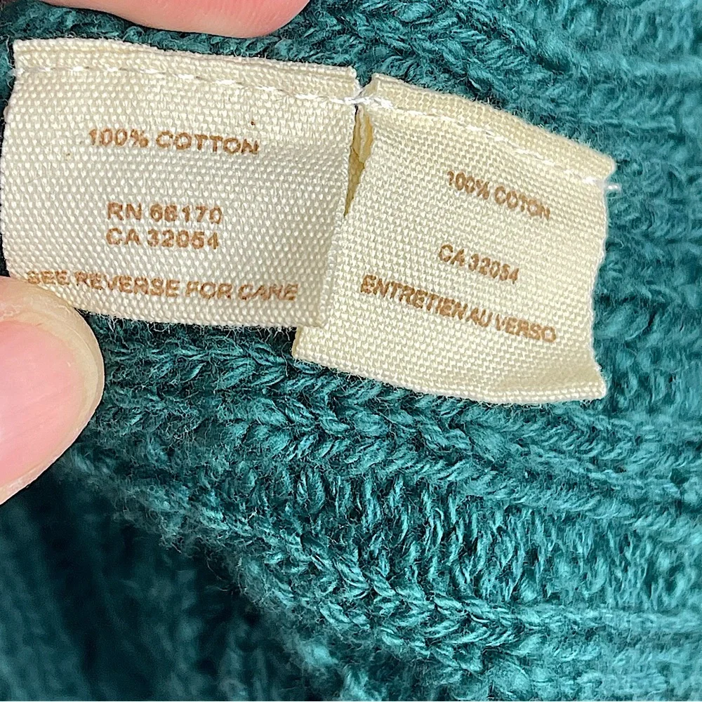 Free People Teal Green Cropped Wrap Sweater Shrug